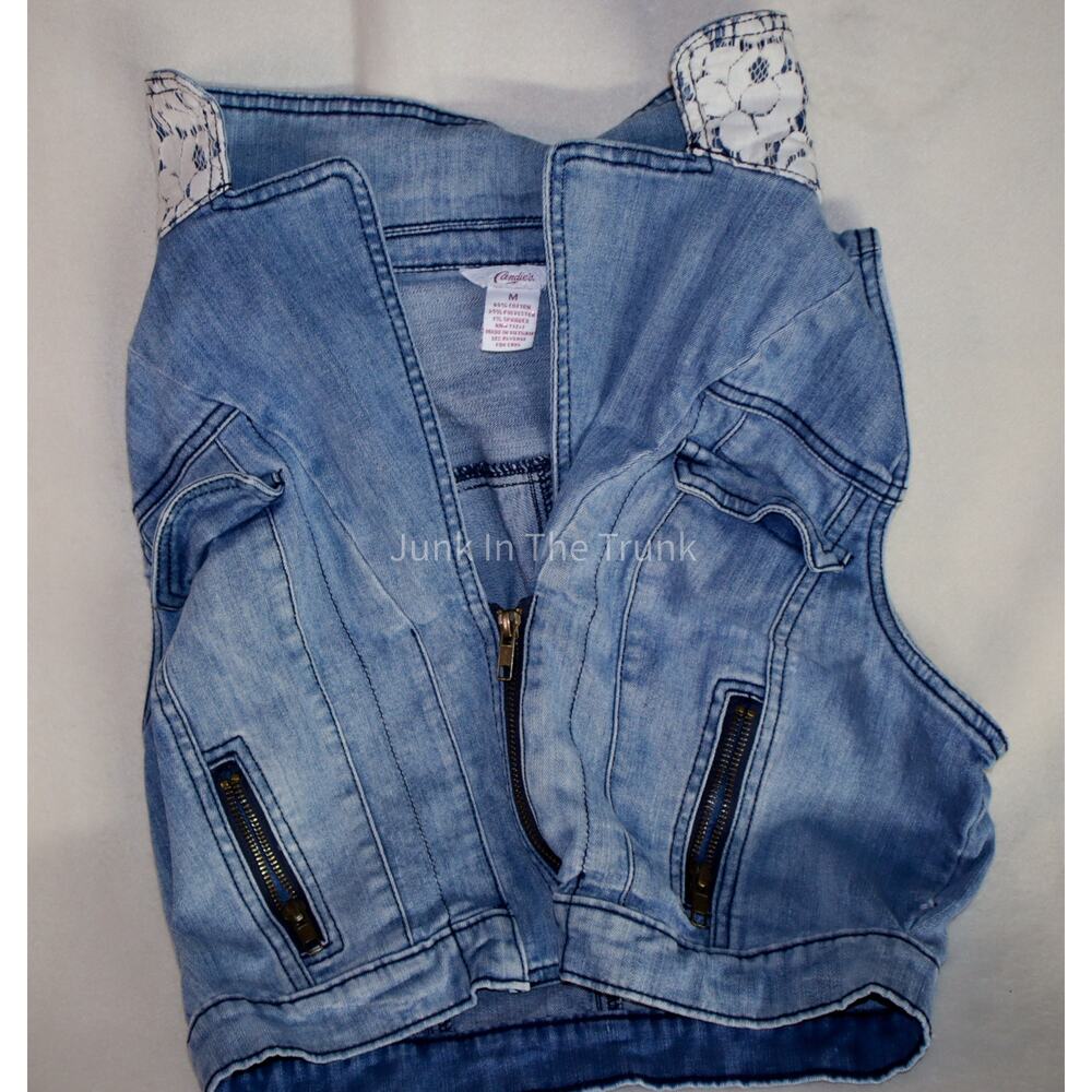 Candie's Girls Jean Vest Size Medium